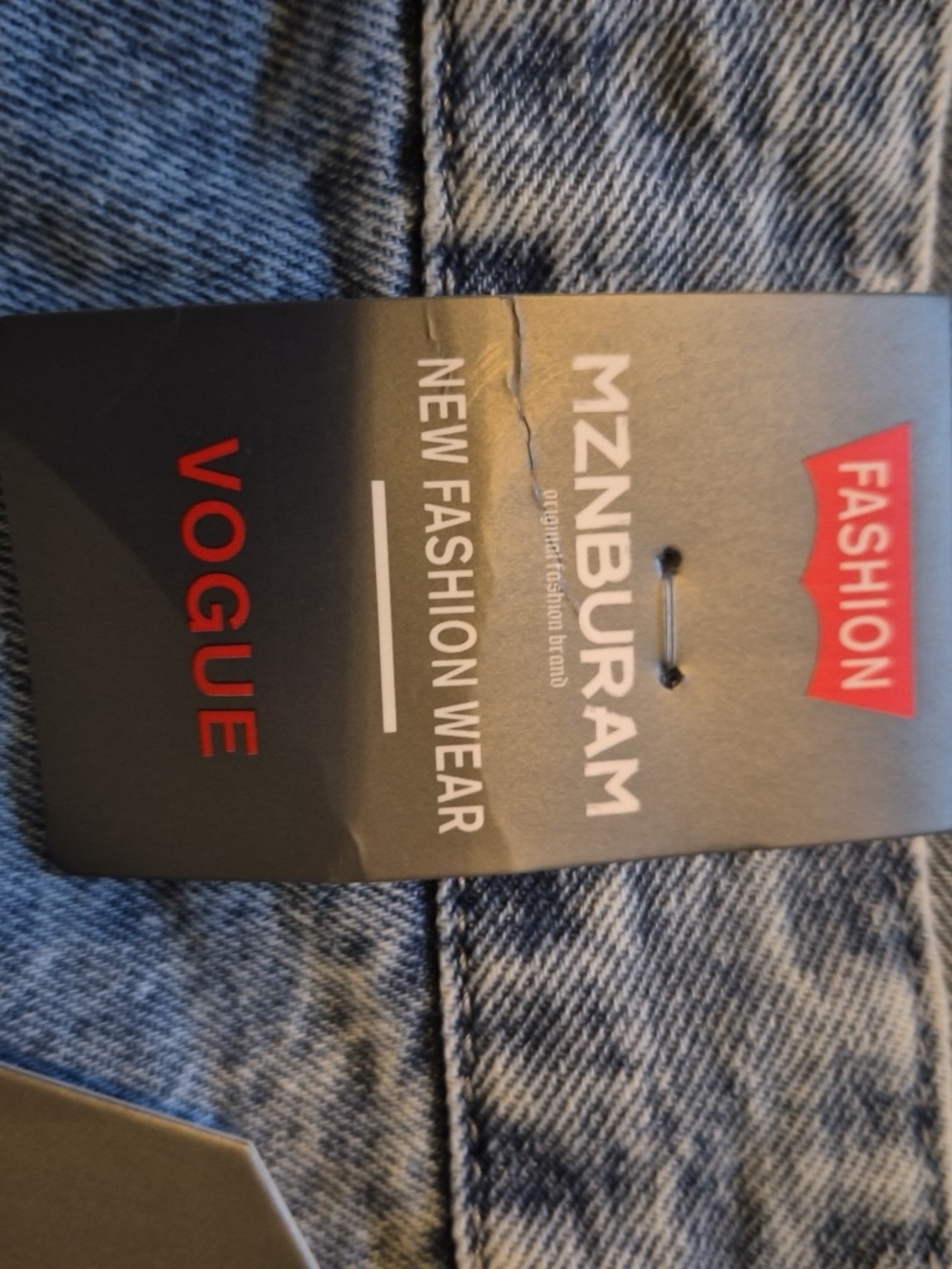 MZNBURAM Classic Men Straight Jeans - Washed Blue - Picture 5 of 10